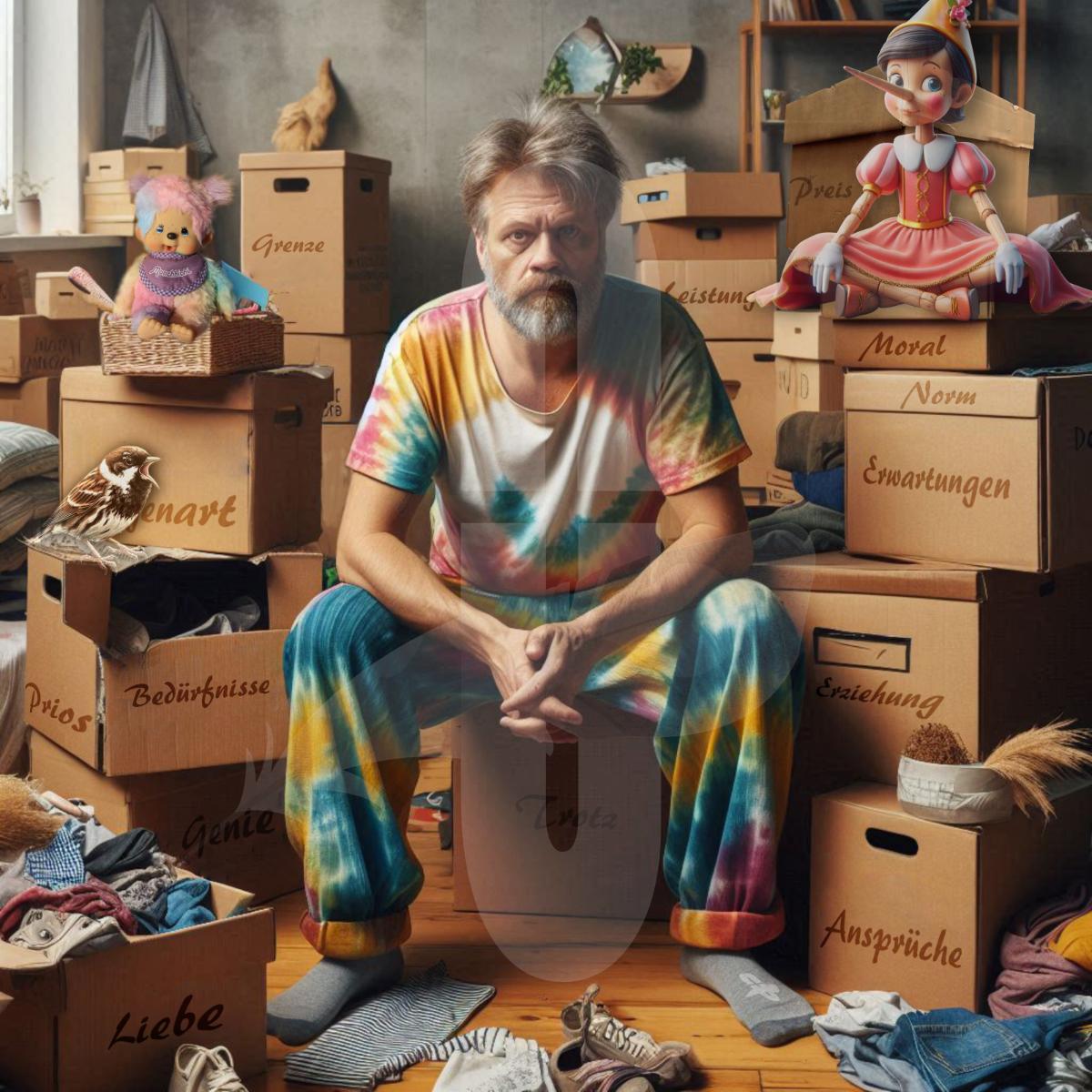 Hellhörig Hellhörig - Illu zum Text Hellhörig