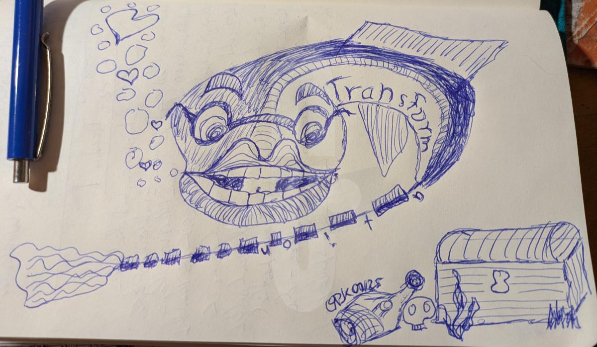 Transformation – Scribble zum Text der Traum Transformation - Scribble zum Text der Traum