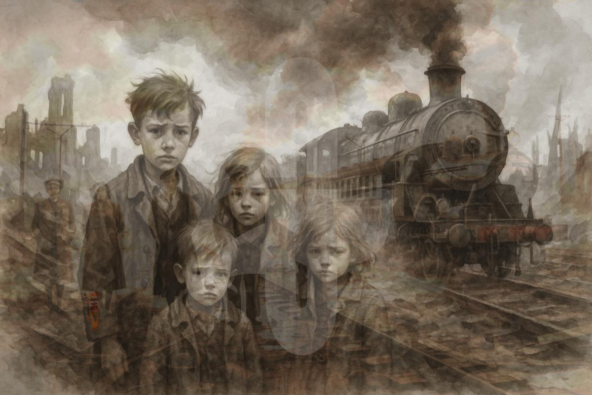 Die Kinder des Sturms Die Kinder des Sturms - Illustration zur Adabtion I und II des Doku-Films die Kinder des Sturmes
